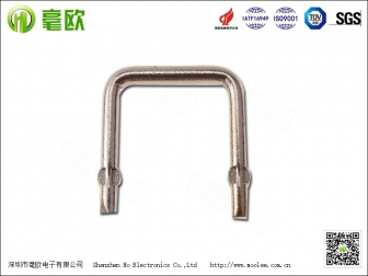 深圳1.2mm 10mR康銅絲電阻 錳銅電阻 采樣電阻 焊接電阻 功率電阻器